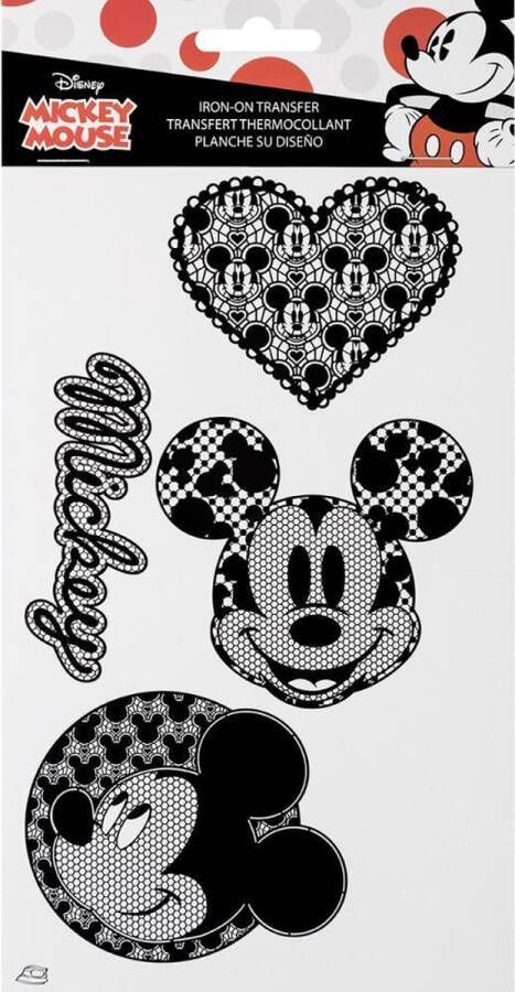 Disney Mickey Mouse Strijkbutton 3 stuks