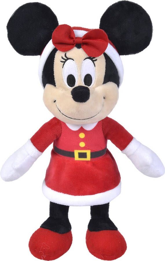 Disney Minnie in Kerstmis pak (25cm) Knuffel Pluche