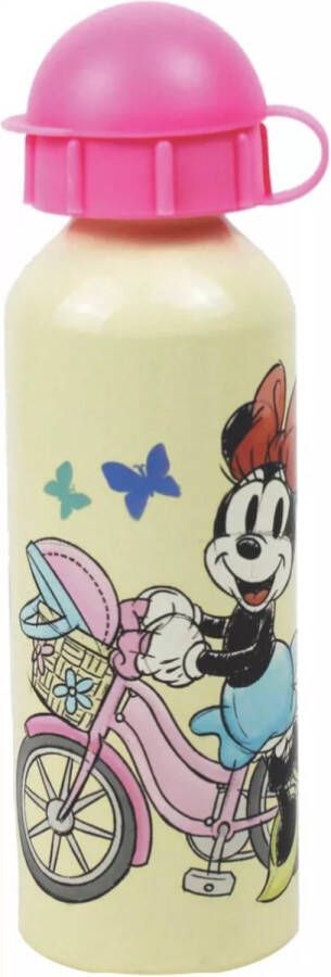 Disney Minnie Mouse Aluminium Drinkfles Schoolbeker Lunch Fles 520 ml