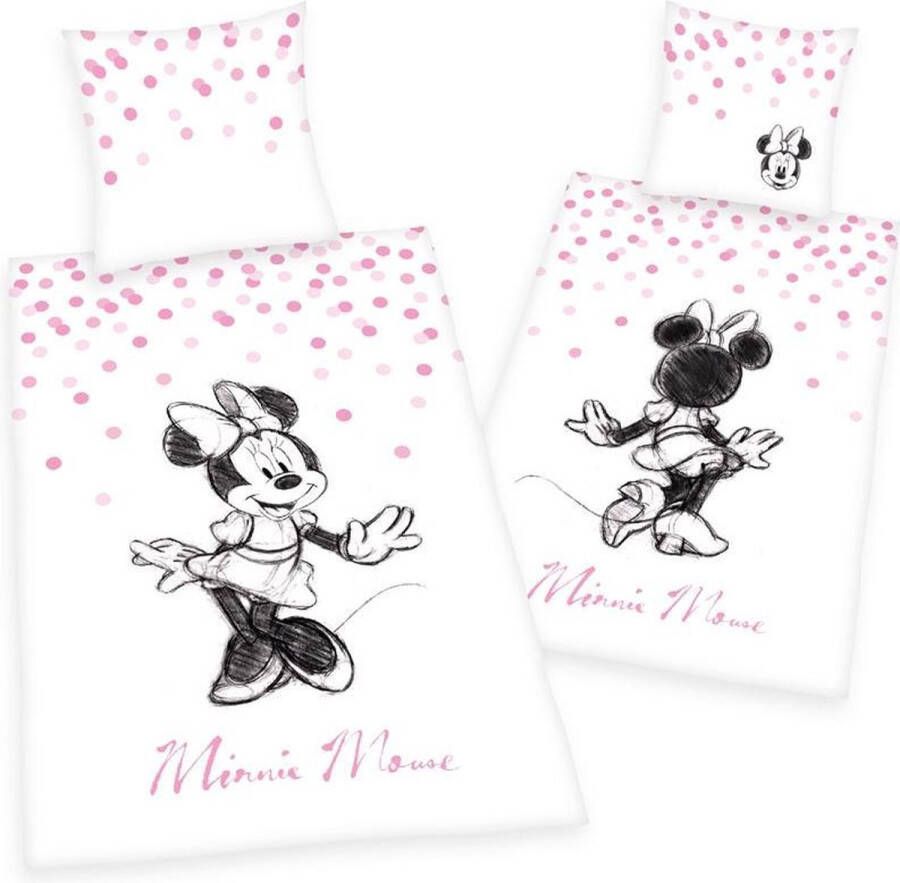 Disney Minnie Mouse Dekbedovertrek Confetti