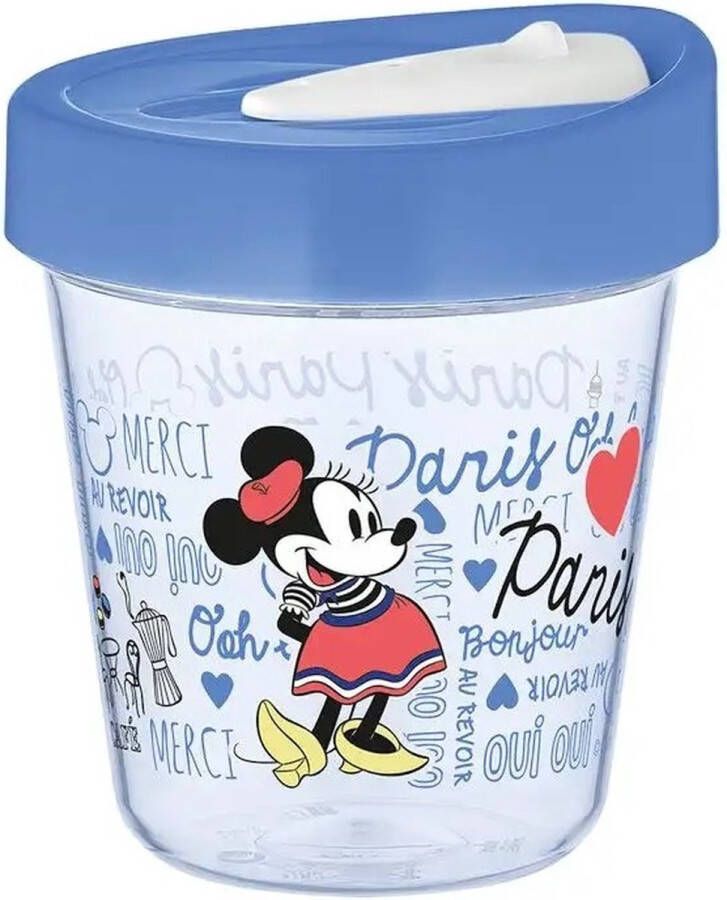 Disney Minnie Mouse Reisbeker blauw 350ml