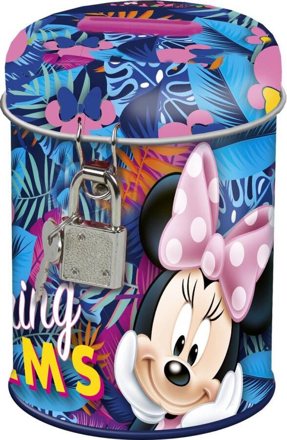 SimbaShop Disney Minnie Mouse Spring Palms Spaarpot 11.5 cm Multi