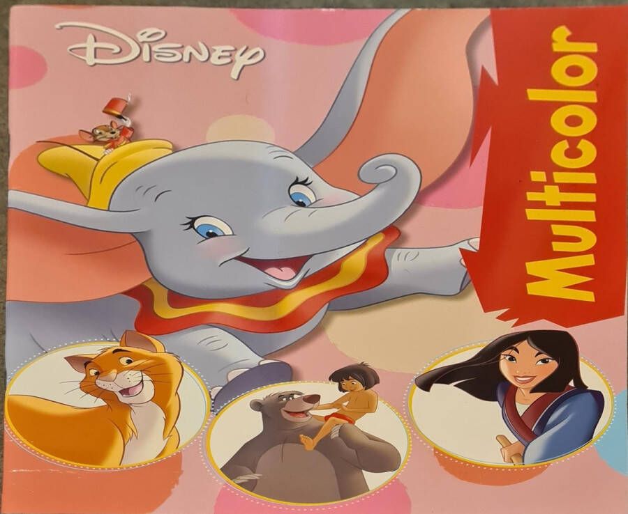Disney Multicolor Dombo Kleurboek