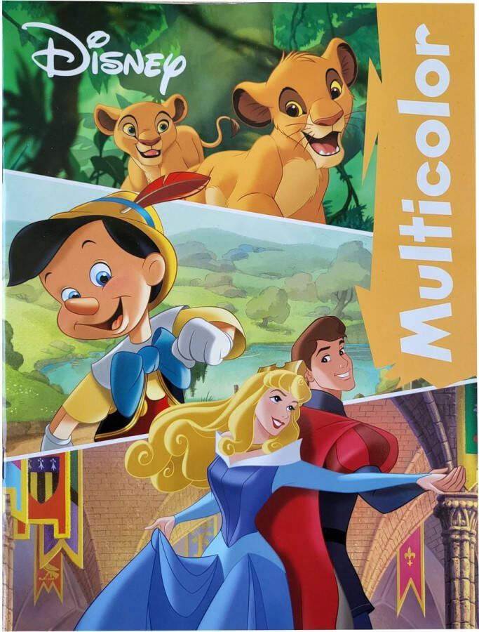 Disney MultiColor Pinokkio Kleurboek voor kinderen