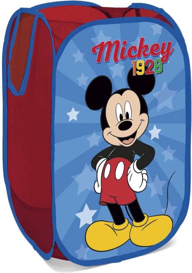 Disney Opbergmand Mickey Mouse 58 Cm Textiel Blauw rood