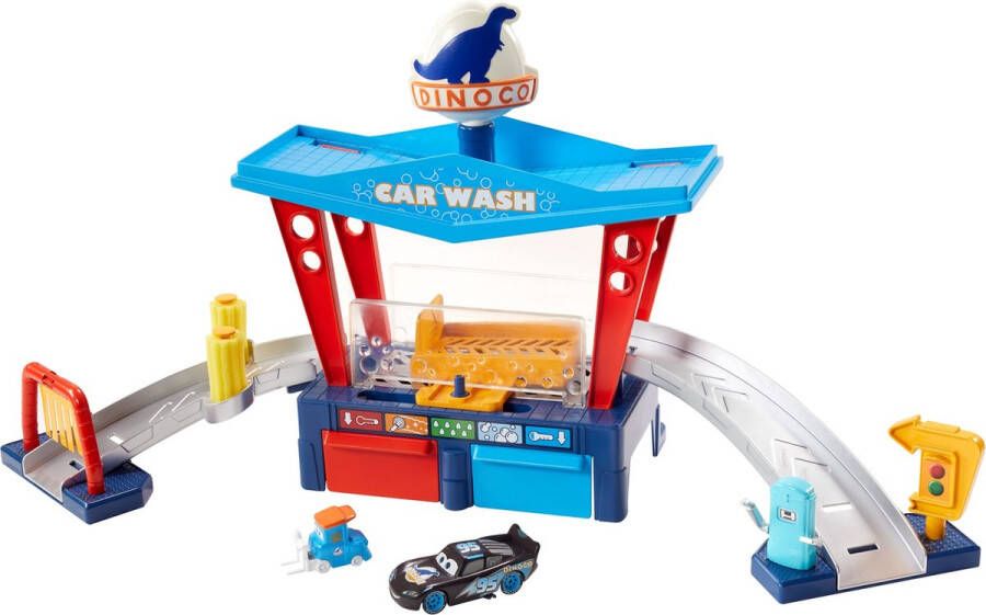 Disney Pixar Cars Color Change Dinoco Autowasserette Speelset