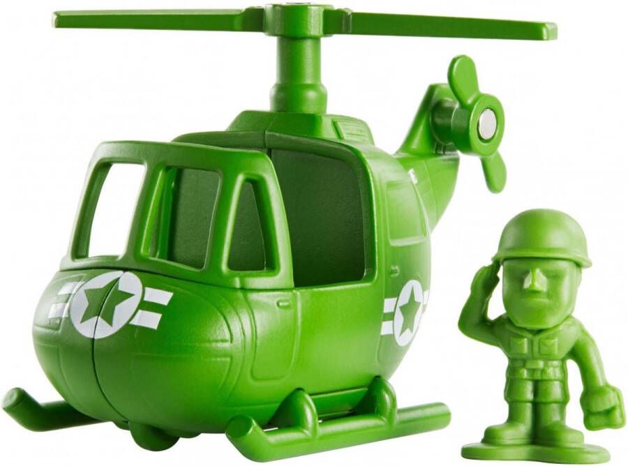 Disney Pixar Mattel – Sarge en Helikopter – Toy Story – Speelfiguur