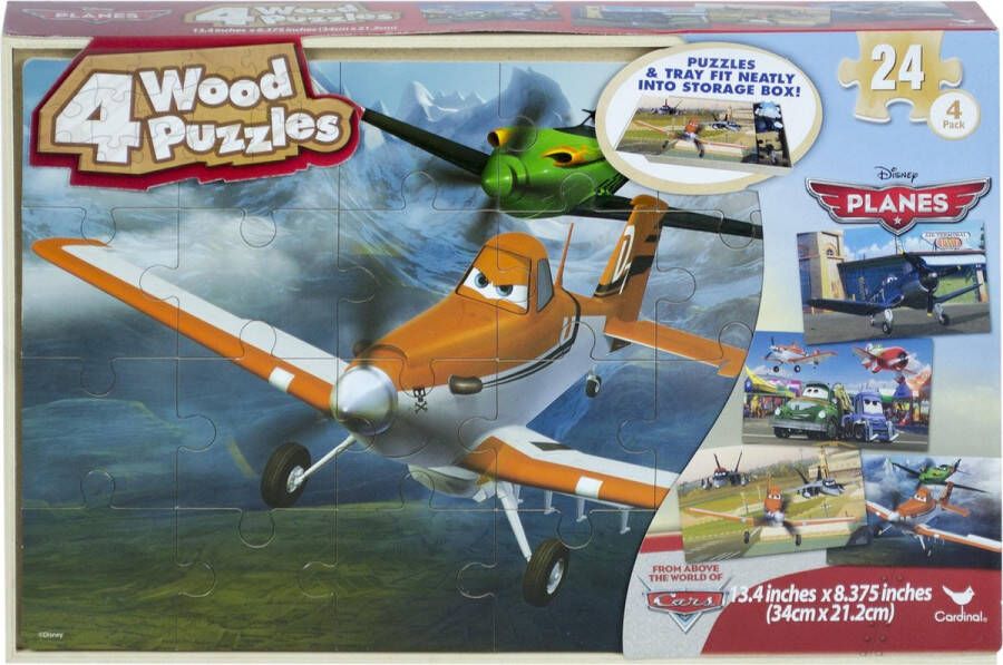 Disney Planes 4 Wooden Puzzles