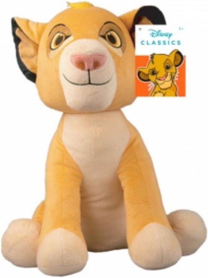 Disney Pluche Knuffel Simba 50 cm + Geluid