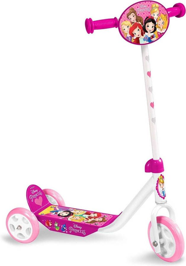 Disney Princess 3-wiel Kinderstep Step Meisjes Wit;Roze