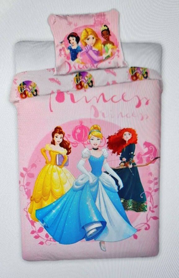 Princess Disney Dekbedovertrek Dreams Eenpersoons 140 x 200 cm Katoen
