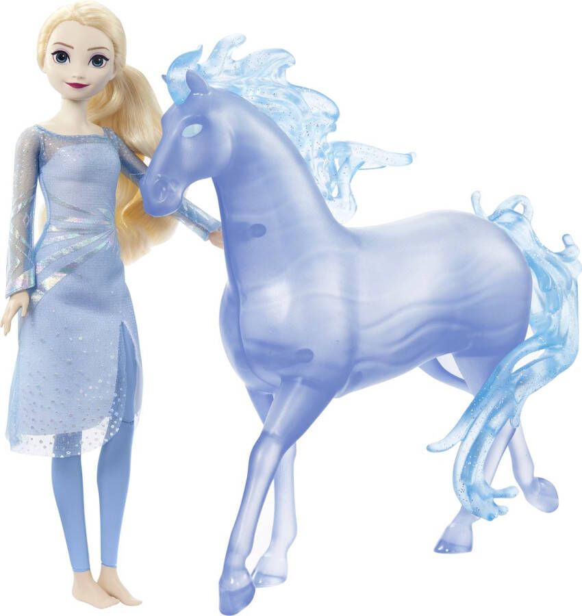 Disney Princess Mattel Games Frozen 2 Elsa Duck Nock-pop Blauw