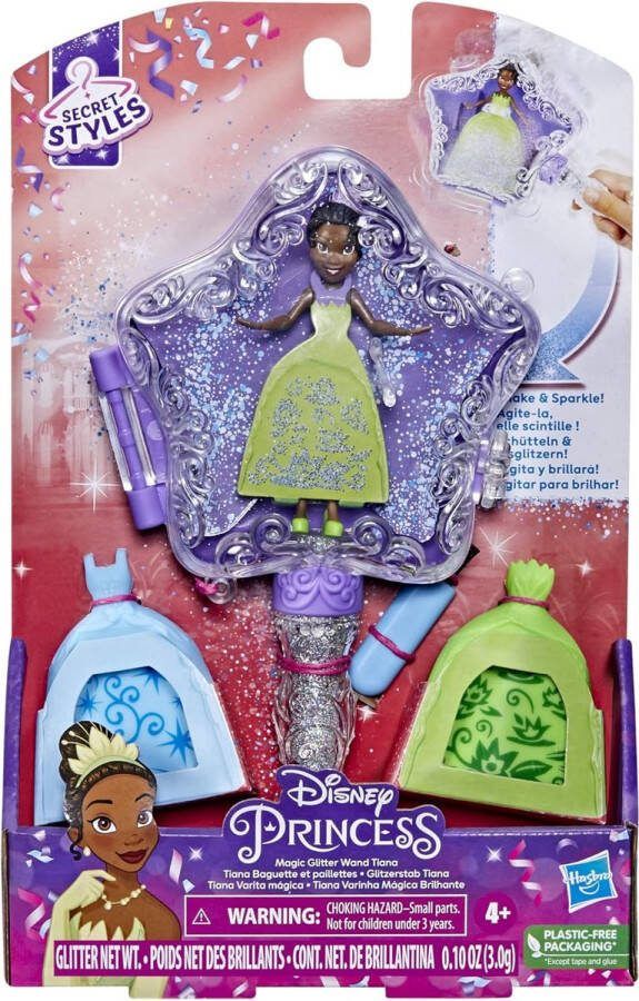 Disney Princess Magic Glitter Tiana speelfiguur