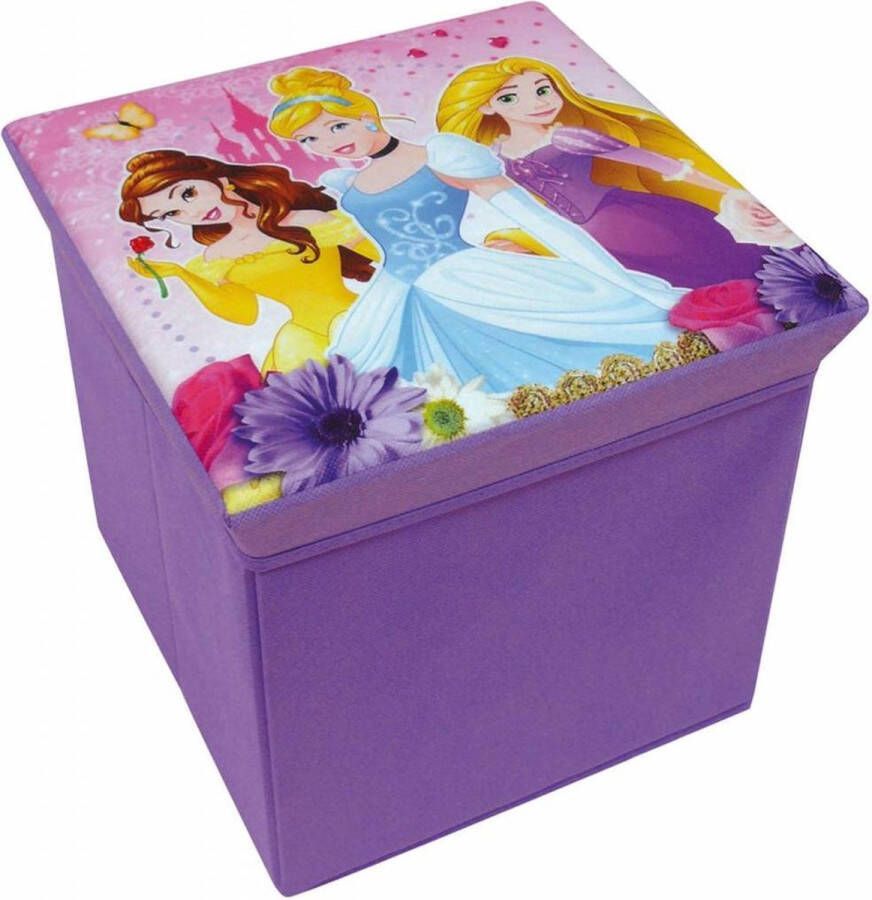 Princess Disney Speelgoedkist Krukje Opvouwbaar 31 x 31 x 29 cm