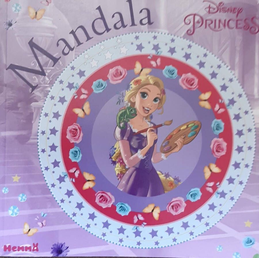 Disney Princess Prinses Mandala kleurboek.