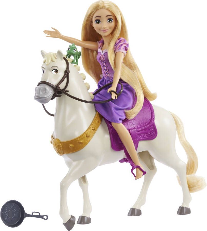 Disney Princess Pop met paard Prinses Rapunzel met Maximus
