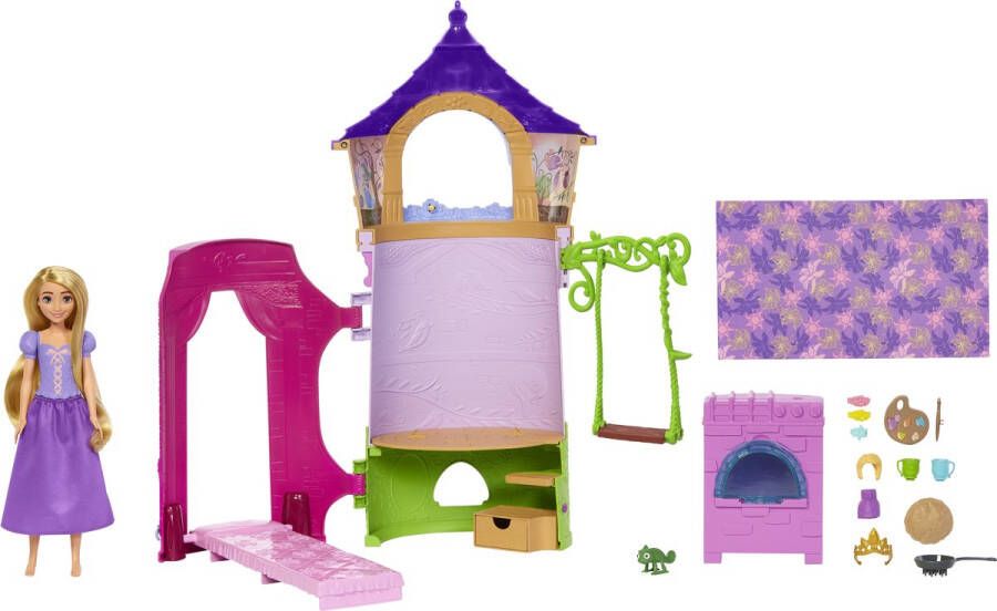 Disney Princess Rapunzel Tower Box Mannequins Dolls 3 jaar en +