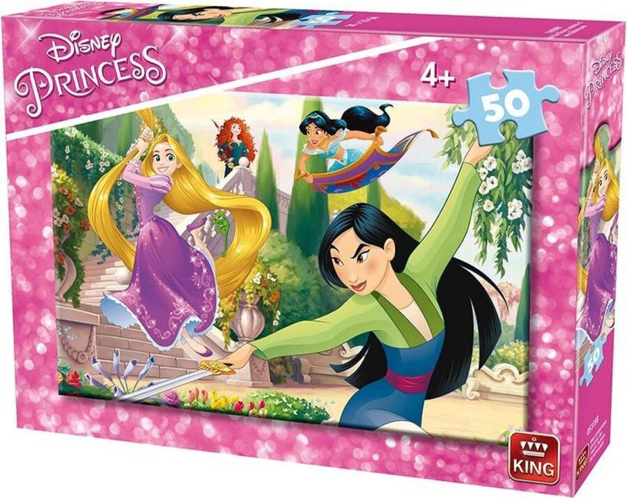 Disney Princesses puzzel 50 stukjes