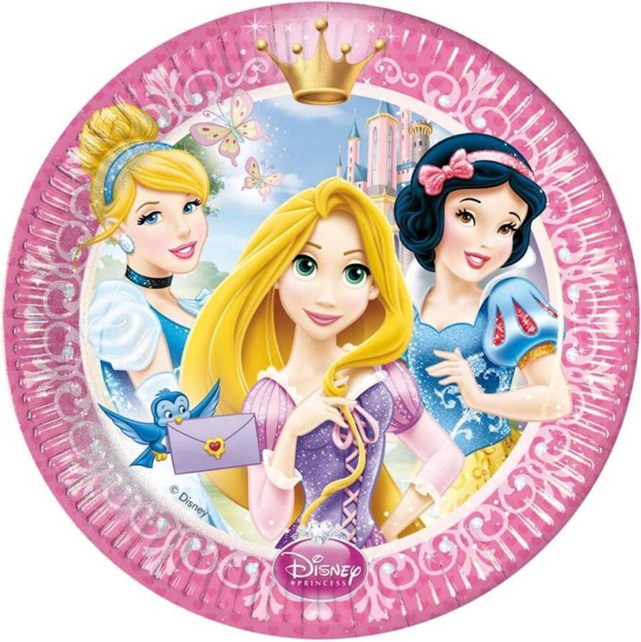 Disney Prinses Bordjes 8st.