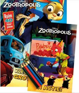 WAYS_ Rebo Productions Activiteitenboek Disney Zootropolis Papier