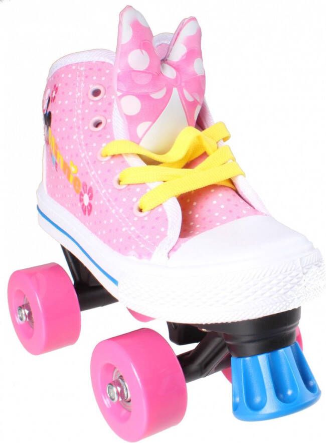 Disney rolschaatsen Minnie Mouse meisjes roze wit