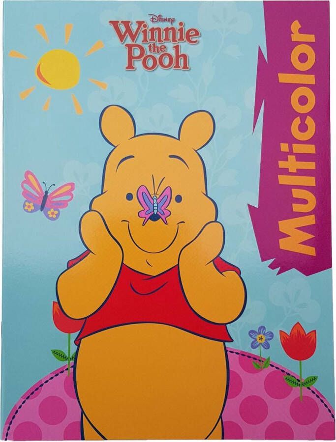 Disney s Winnie the pooh Kleurboek + - 16 kleurplaten