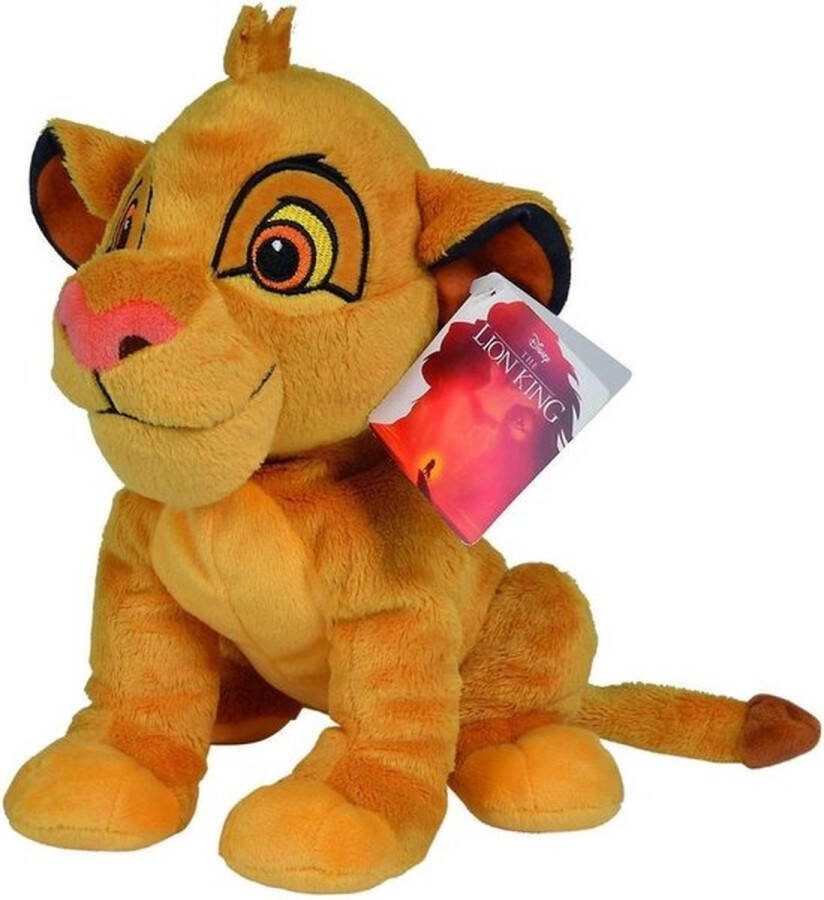Disney Simba Lion King De Leeuwenkoning Knuffel Baby Leeuw Pluche 30 cm