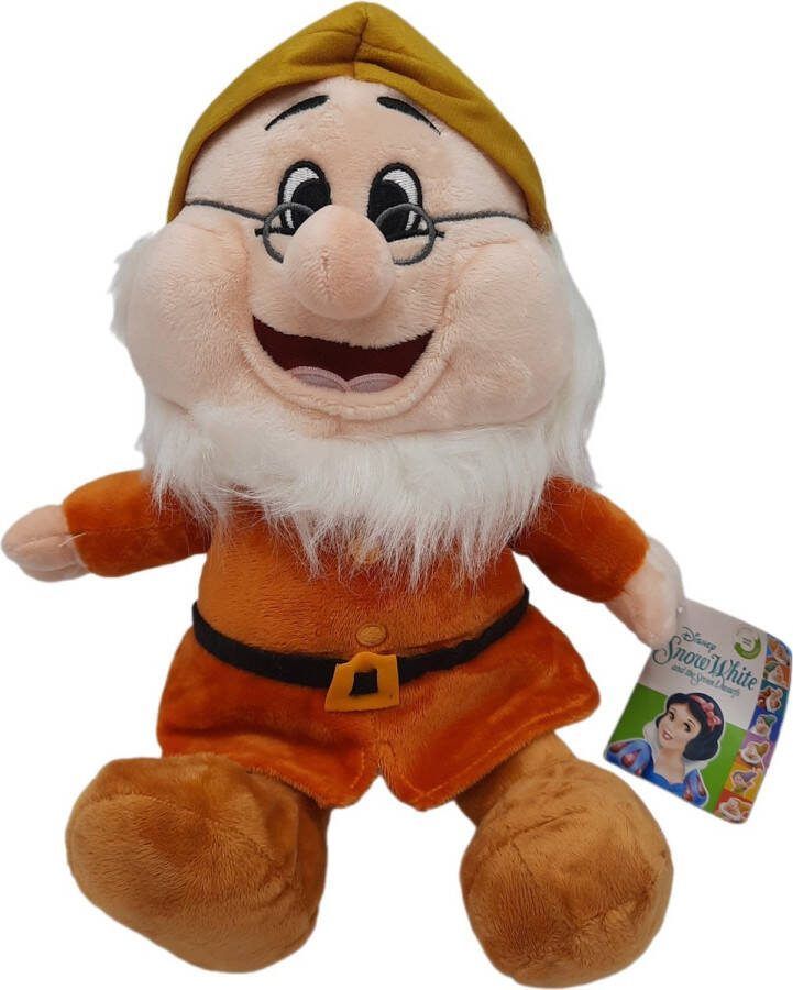 Disney Sneeuwwitje en De Zeven Dwergen Doc Knuffel 35 cm