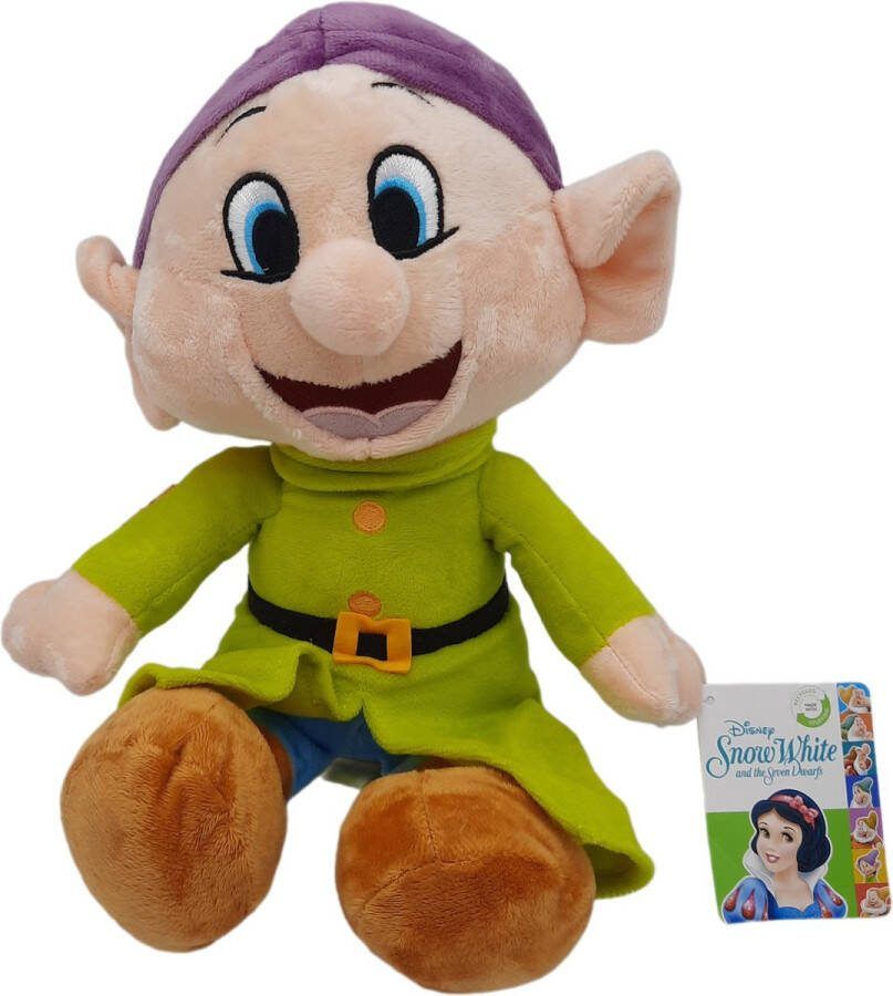 Disney Sneeuwwitje en De Zeven Dwergen Stoetel Knuffel 35 cm