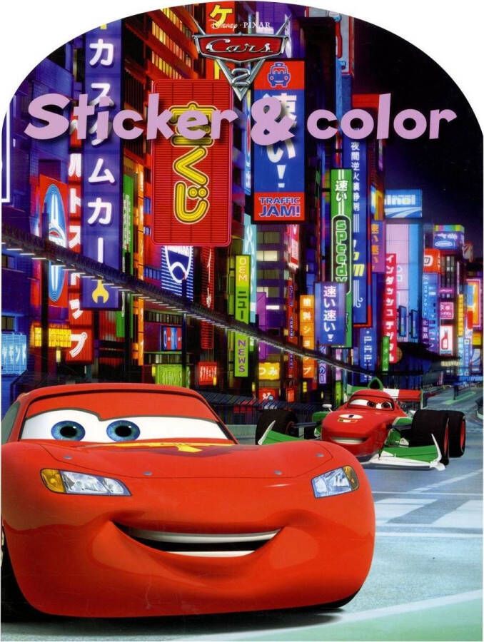 Disney Sticker & Color Cars