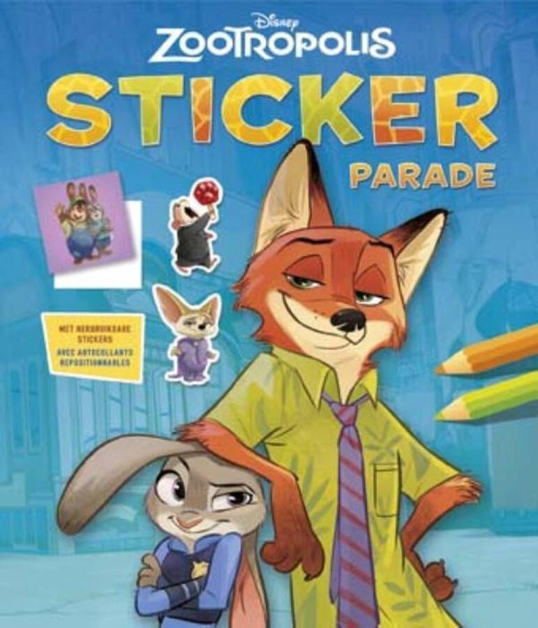 Disney Sticker Parade Zootropolis