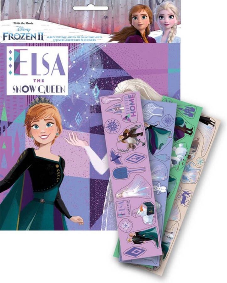 Disney Stickerboek Frozen Ii Junior Papier 50 Stuks