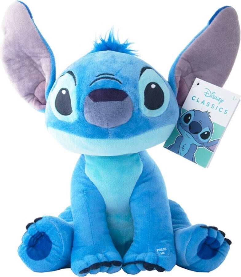 Disney Stitch knuffel met geluid 30 cm Pluche Lilo & Stitch knuffel