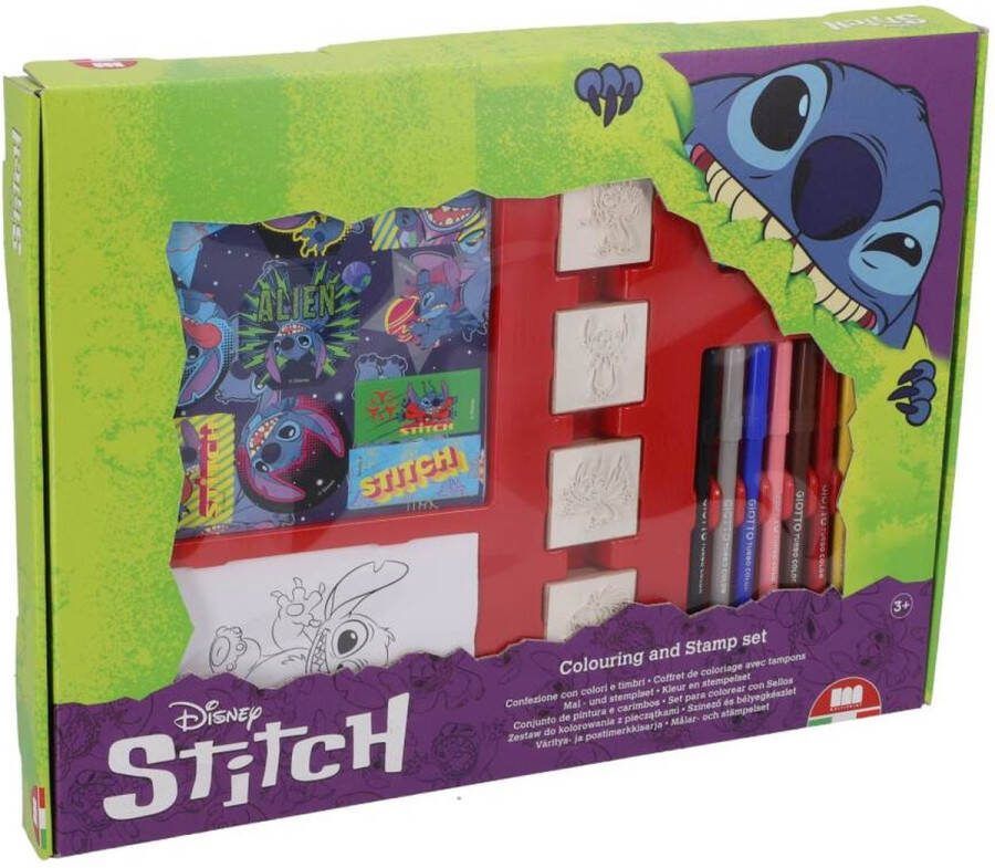 Disney Stitch Stempeldoos 22-Delig