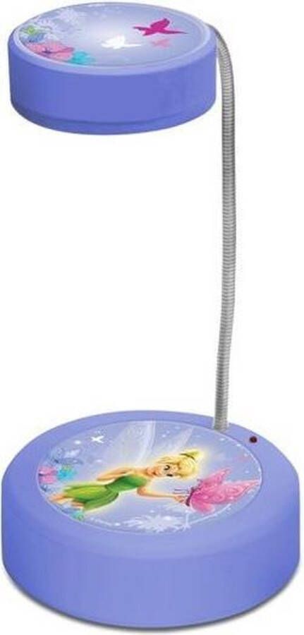 Disney Tinkerbell Fairies Nachtlamp Lamp Led Paars Kinderkamer