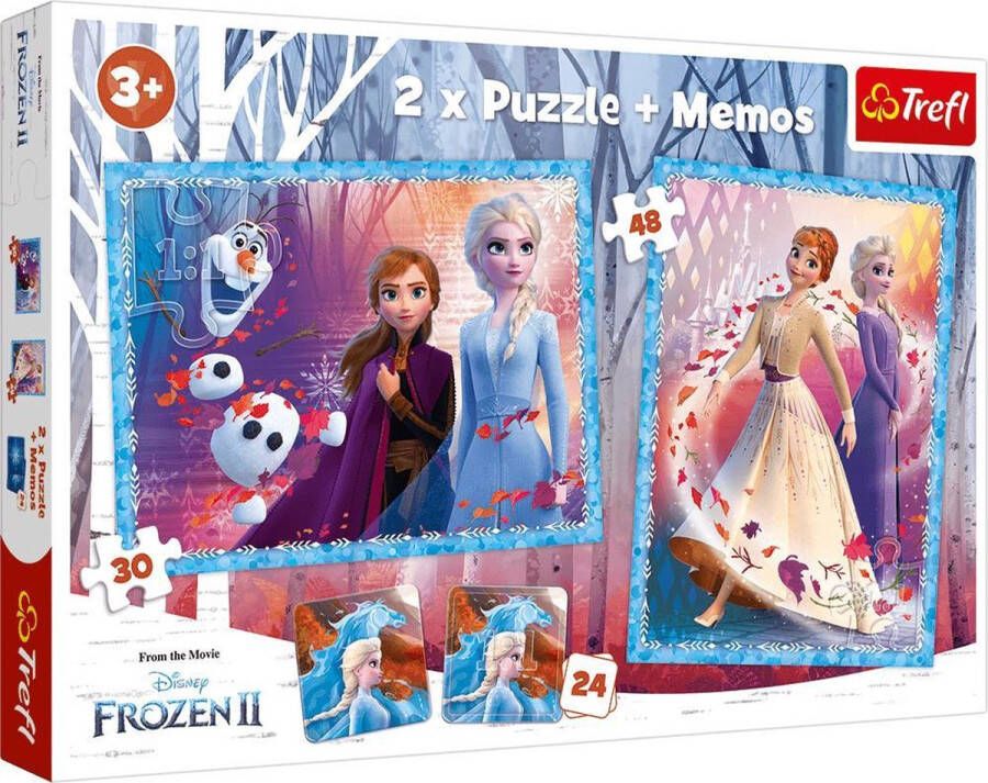 Disney Trefl 2in1 puzzel en memo Frozen 2