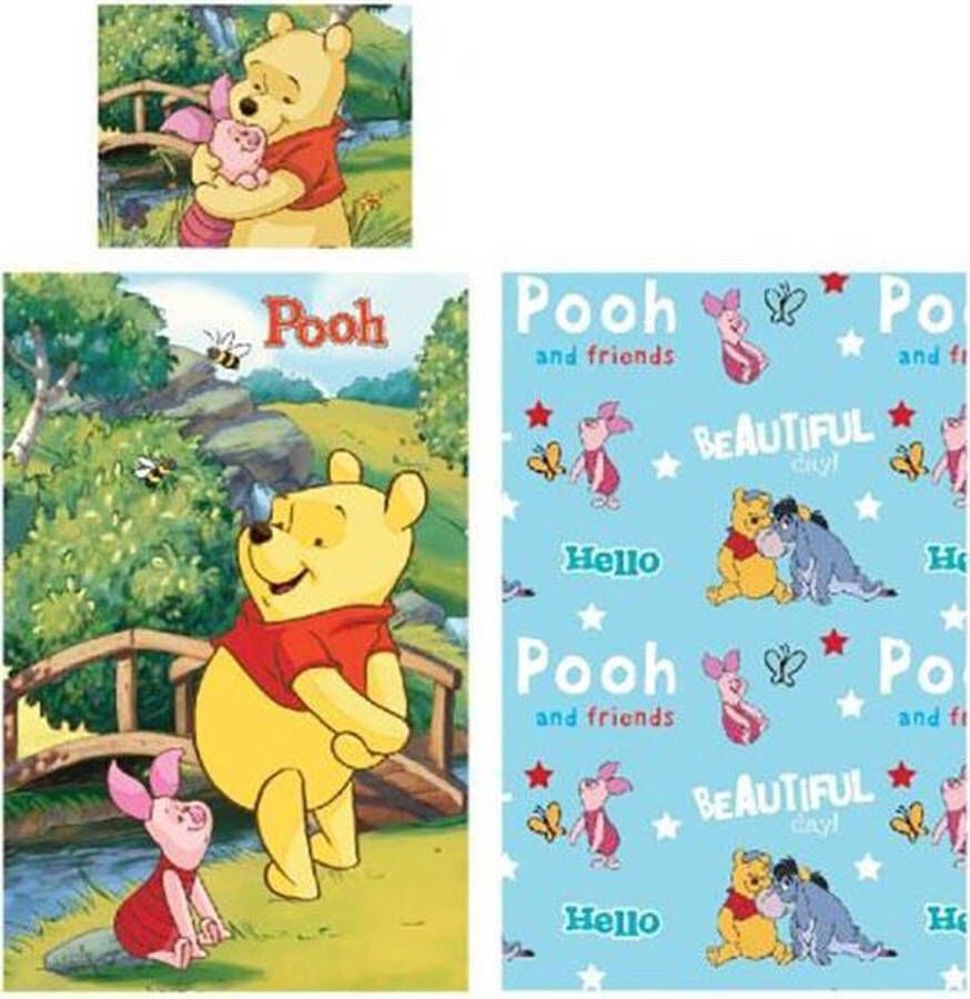 Disney Winnie the Pooh dekbedovertrek 90 x 140 cm- eenpersoons