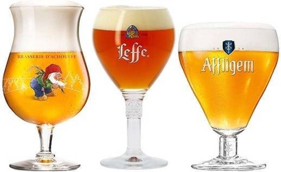 Divers Bierglazen kado cadeau Valentijn