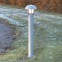 Konstsmide Staande moderne tuinlamp Heimdal 102cm mat zilver 512-312 - Thumbnail 1