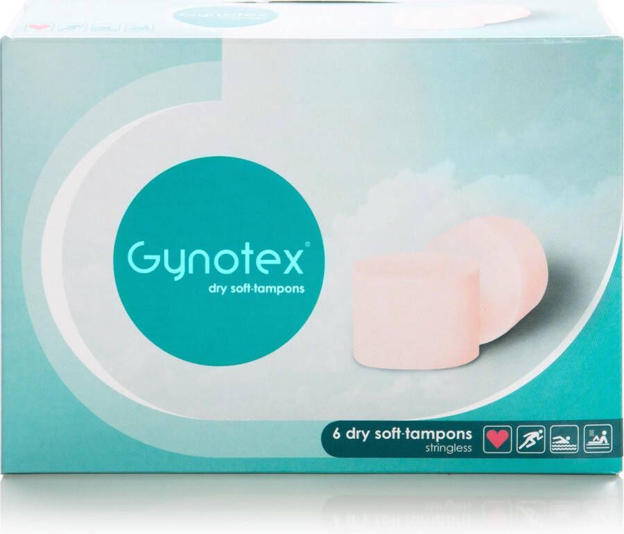 Merk onbekend Gynotex Dry Soft Tampons 6 stuks