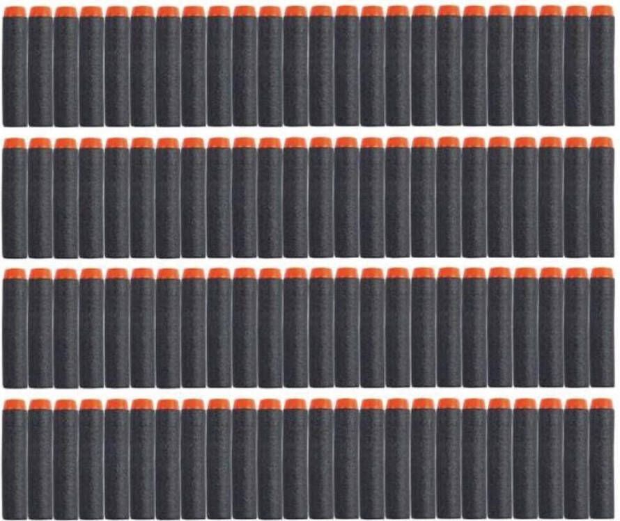 Merkloos Sans marque 10 Pijltjes Darts Bullets geschikt voor Nerf Blasters Speelgoedblaster pijltjes Zwart
