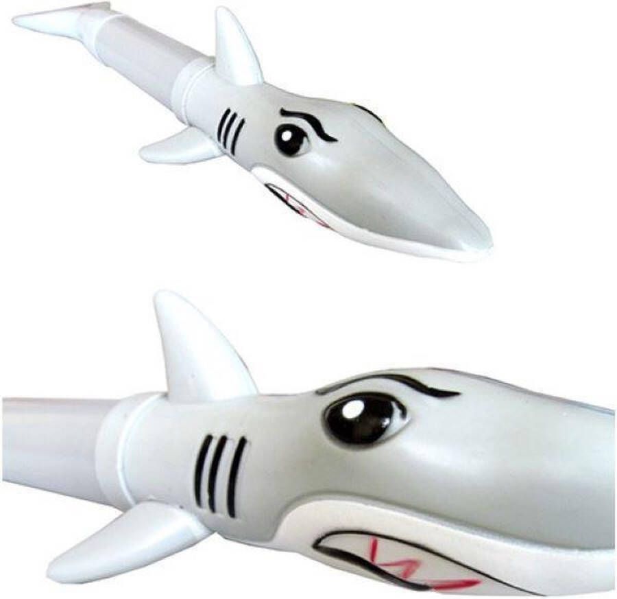 Merkloos Sans marque 2 stuks grote waterspuit waterpistool haai 45 cm