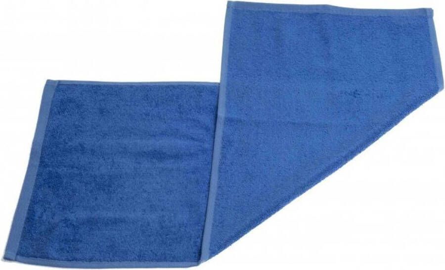 Merkloos Sans marque 3 Stuks Blauw Gastendoek Handdoek Extra zacht en beter vocht absorberend. Extra grote maat 30x70cm