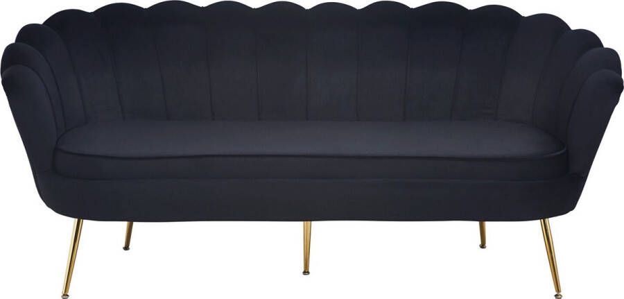 SalesFever 3-zitsbank Clam opvallend schelpdesign breedte 180 cm