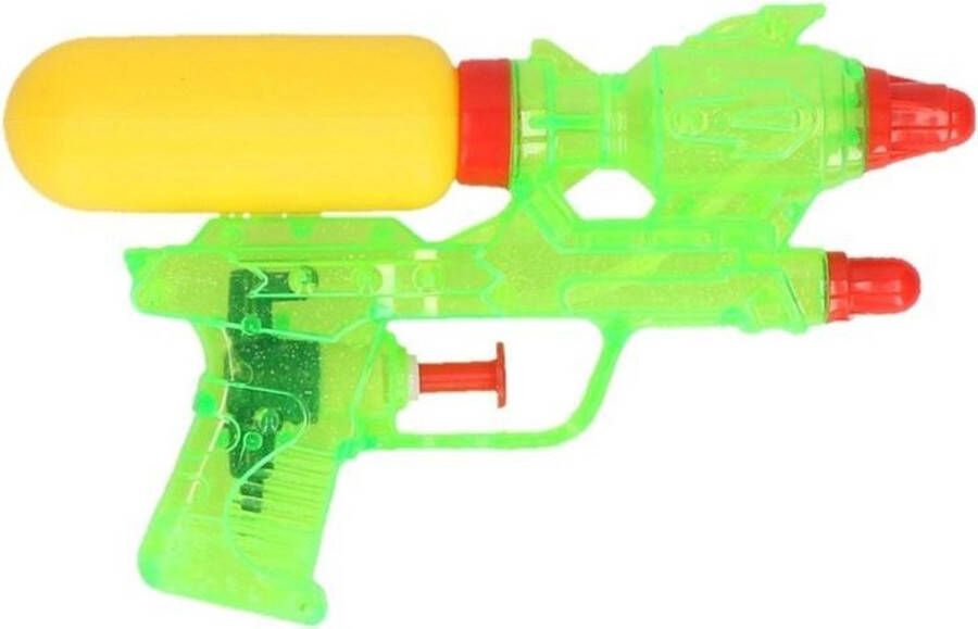 Merkloos Sans marque 3x Stuks voordelige waterpistolen groen waterspeelgoed voor kinderen