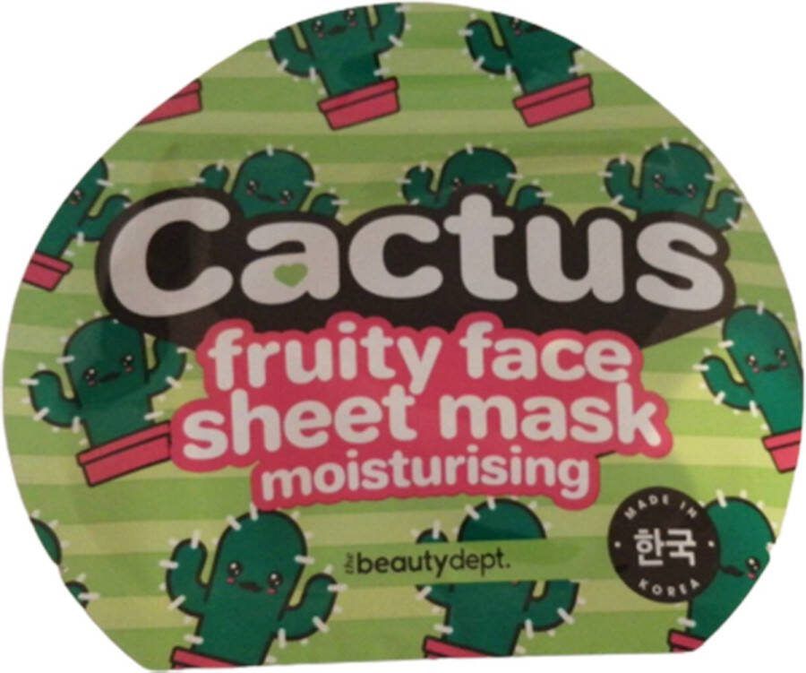 Actus Gezichtsmasker KOREA Groen Kunststof One Size Verwennen Spa