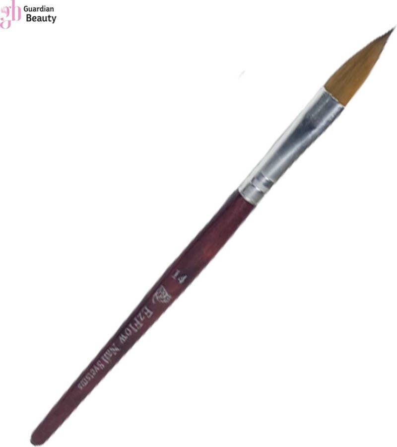 Merkloos Sans marque Acryl penseel EZFlow Acryl Pencil round #14 Acryl penseel- Acryl nagels