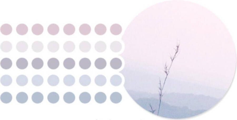 Merkloos Sans marque Alleen op een Berg Stippen Washi Tape Stickers | Leuke To Do Dots | Bullet Points | Takenlijstjes Maken | Organizing | Organiseren| Taken lijst Maken | Planning | Planner Maken | Plannen | Bullet Journal | Journalling | Masking Tape | Roze Blauw