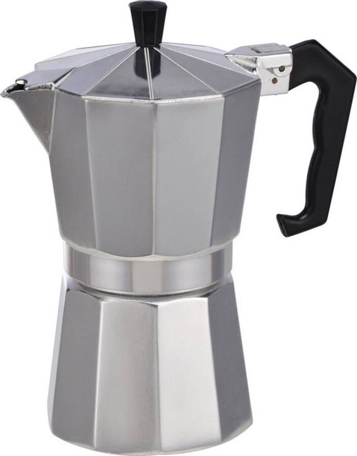 Percolator espresso koffiemaker 300 ml aluminium voor 6 kopjes Koffiezetapparaat Italiaanse koffiezetter