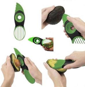 Merkloos Sans marque Avocado Snijder Avocadosnijder Keukengadget Avocado Premium 3 in 1